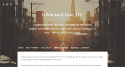 Desktop Screenshot of lomonacolaw.com